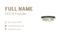 Generic Sports Wordmark Business Card Image Preview