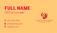 Mythical Phoenix Wings Business Card Image Preview