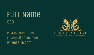 Luxury Hand Wellness Lifestyle Business Card Image Preview