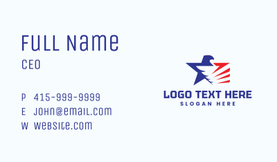 Star Eagle America Business Card Image Preview
