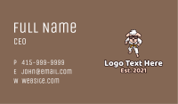 Sheep Taekwondo Business Card Image Preview
