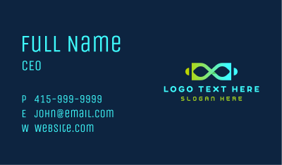 Infinity Loop Company  Business Card Image Preview