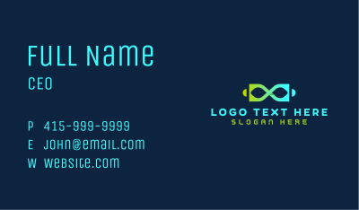 Infinity Loop Company  Business Card Image Preview