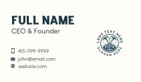 House Roofing Tools Business Card Design