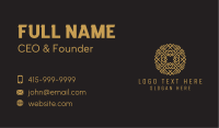Woven Fabric Textile Business Card Image Preview