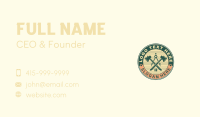 Home Builder Carpentry Business Card Preview