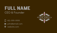 Royal Ornate Barbershop Business Card Image Preview