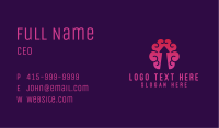 Brain Mind Arrow Business Card Image Preview