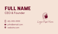 Female Hair Salon Business Card Image Preview