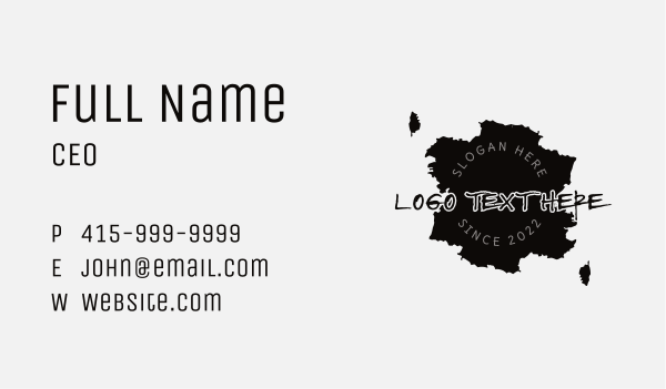 Street Ink Graffiti Business Card Design Image Preview