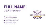 Baseball Champion League Business Card Preview