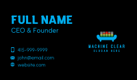 DJ Equalizer Lounge Business Card Image Preview