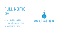 Blue Water Drop Business Card Image Preview