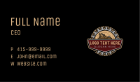Woodwork Saw Workshop Business Card Image Preview