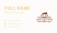 Floral Woman Fashion Business Card Image Preview