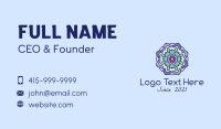 Moroccan Decoration Flower  Business Card Image Preview