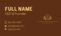 Elegant Ornamental Boutique Business Card Image Preview