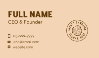 Lumberjack Vintage Woodwork Business Card Image Preview