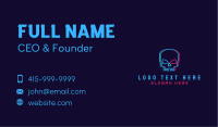 Skull Gaming Anaglyph Business Card Image Preview