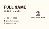 Cowgirl Sheriff Fashion Business Card Image Preview