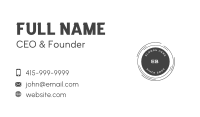 Modern Apparel Brand Business Card Image Preview