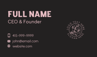 Simple Flower Boutique Business Card Preview