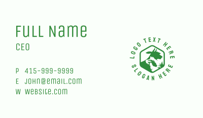 Animal Livestock Farming Business Card Image Preview