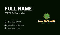 Cannabis Marijuana Smoker Business Card Image Preview