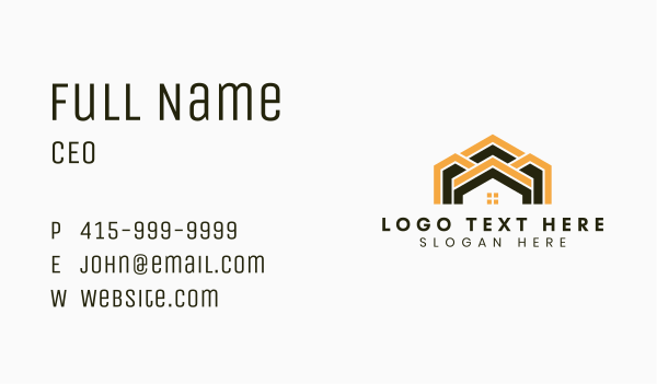 Real Estate Residential Housing Business Card Design Image Preview