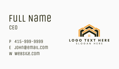 Real Estate Residential Housing Business Card Image Preview