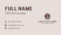 Circular Saw & Chisel Business Card Image Preview