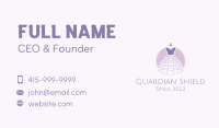 Tailor Gown Fashion  Business Card Design