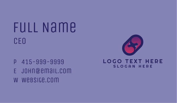 Number 69 Organization Firm Business Card Design Image Preview