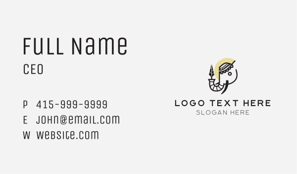 Indian Elephant Animal Business Card Design Image Preview