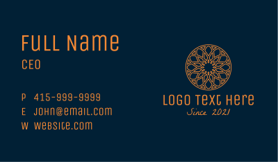 Luxury Intricate Pattern Business Card Image Preview
