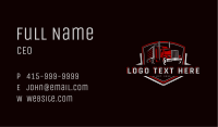 Truck Automotive Logistics Business Card Image Preview