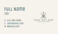 Flower Candle Candlelight Business Card Image Preview