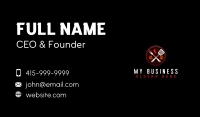 Sizzling Grill Cuisine Business Card Design