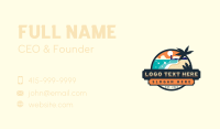 Beach Lighthouse Resort Business Card Image Preview