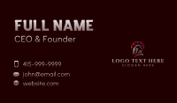 Spartan Knight Gaming Business Card Design