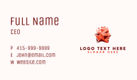 Human Head AI Business Card Image Preview