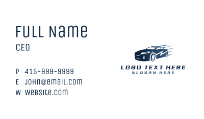 Car Automotive Fast Business Card Image Preview