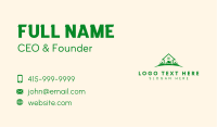 Lawn Mower Garden Trimming Business Card Image Preview