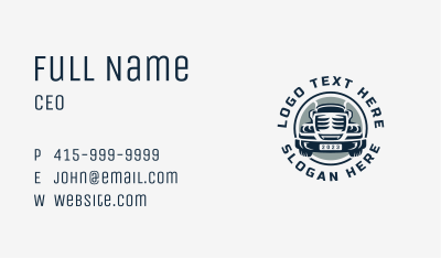 Cargo Freight Truck Business Card Image Preview
