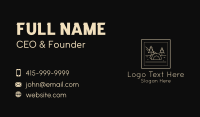 Outdoor Camp Frame Business Card Image Preview