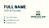 Greenhouse Plant Shovel Business Card Image Preview