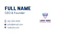 Patriot Wings Shield Business Card Image Preview