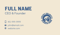 Humanitarian Charity Foundation Business Card Image Preview