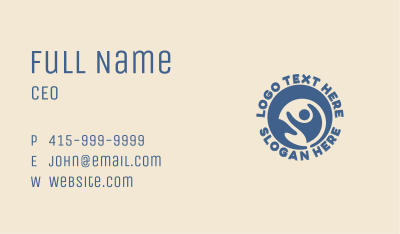 Humanitarian Charity Foundation Business Card Image Preview