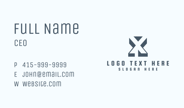 Arrow Forwarding Logistics Business Card Design Image Preview